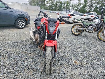 Drugie zdjęcie samochodu z przodu: 2017 HONDA CB500 F VIN:MLHPC4510H5400005 - miniatura