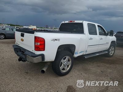 Trzecie zdjęcie samochodu z tyłu: 2014 CHEVROLET SILVERADO K2500 HEAVY DUTY LT VIN:1GC1KXC89EF166904 - miniatura