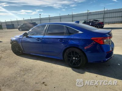 Drugie zdjęcie samochodu z przodu: 2022 HONDA CIVIC LX VIN:2HGFE2F27NH506980 - miniatura
