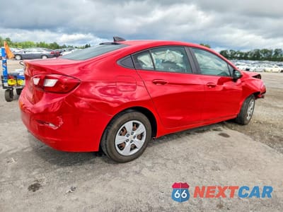 Trzecie zdjęcie samochodu z tyłu: 2018 CHEVROLET CRUZE LS VIN:1G1BC5SM7J7239141 - miniatura