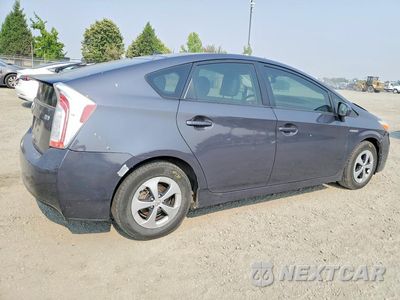 Trzecie zdjęcie samochodu z tyłu: 2012 TOYOTA PRIUS FOUR VIN:JTDKN3DU0C1497557 - miniatura