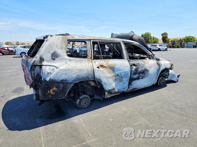 Trzecie zdjęcie samochodu z tyłu: 2008 TOYOTA HIGHLANDER HYBRID LIMITED VIN:JTEEW44AX82005670 - miniatura
