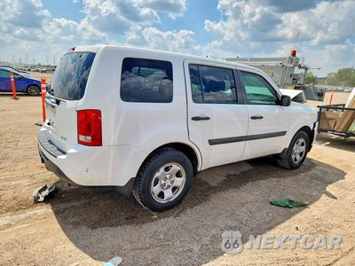 Trzecie zdjęcie samochodu z tyłu: 2015 HONDA PILOT LX VIN:5FNYF4H22FB014443 - miniatura