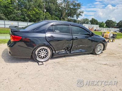 Trzecie zdjęcie samochodu z tyłu: 2009 TOYOTA COROLLA LE VIN:JTDBL40E599042756 - miniatura