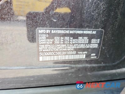 Zdjęcie 13 z 13 samochodu: 2014 BMW X5 XDRIVE35I VIN:5UXKR0C58E0H16949 - miniatura