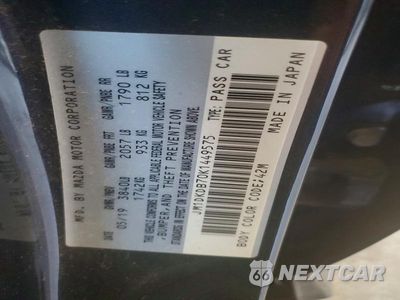 Zdjęcie 14 z 14 samochodu: 2019 MAZDA CX-3 SPORT VIN:JM1DKDB70K1449575 - miniatura