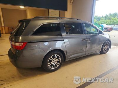 Trzecie zdjęcie samochodu z tyłu: 2012 HONDA ODYSSEY EXL VIN:5FNRL5H65CB080731 - miniatura
