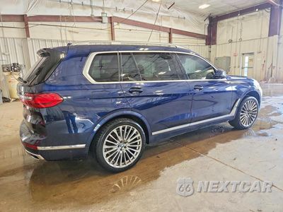 Trzecie zdjęcie samochodu z tyłu: 2022 BMW X7 XDRIVE40I VIN:5UXCW2C08N9L24785 - miniatura