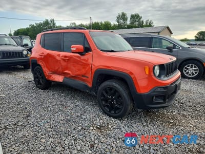 Czwarte zdjęcie samochodu z boku: 2017 JEEP RENEGADE LATITUDE VIN:ZACCJBBB5HPG12611 - miniatura