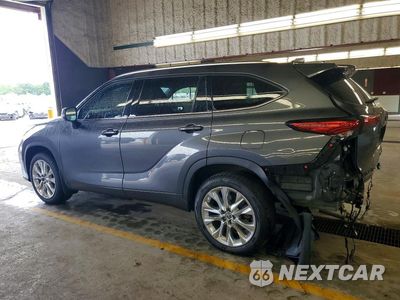 Drugie zdjęcie samochodu z przodu: 2021 TOYOTA HIGHLANDER LIMITED VIN:5TDDZRBH1MS530754 - miniatura