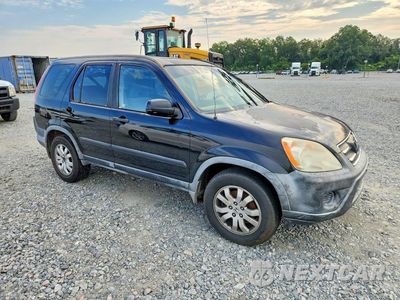 Czwarte zdjęcie samochodu z boku: 2006 HONDA CR-V EX VIN:JHLRD78896C058276 - miniatura