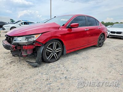 2017 HONDA ACCORD SPORT 1HGCR2F54HA095722 - główne zdjęcie licytacji z USA - miniatura