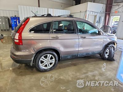 Trzecie zdjęcie samochodu z tyłu: 2010 HONDA CR-V EXL VIN:5J6RE4H75AL078429 - miniatura