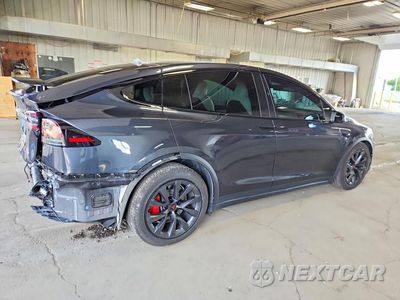 Trzecie zdjęcie samochodu z tyłu: 2023 TESLA MODEL X VIN:7SAXCBE69PF426265 - miniatura