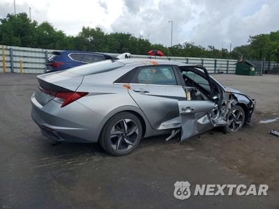 Trzecie zdjęcie samochodu z tyłu: 2023 HYUNDAI ELANTRA LIMITED VIN:5NPLP4AG5PH118862 - miniatura