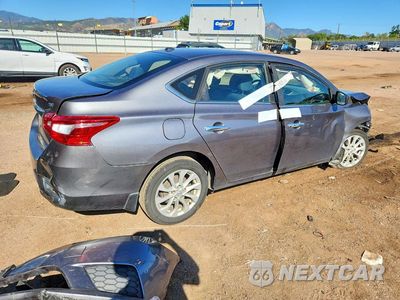 Trzecie zdjęcie samochodu z tyłu: 2019 NISSAN SENTRA SV VIN:3N1AB7AP9KY332484 - miniatura