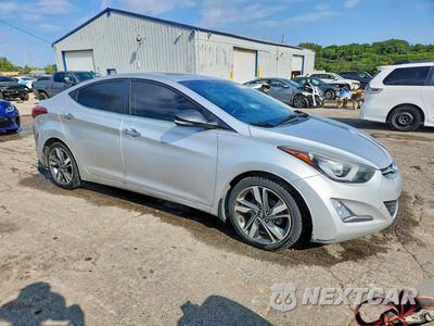 Czwarte zdjęcie samochodu z boku: 2015 HYUNDAI ELANTRA LIMITED VIN:KMHDH4AE7FU359614 - miniatura
