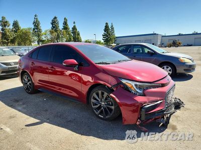 Czwarte zdjęcie samochodu z boku: 2025 TOYOTA COROLLA HYBRID SE VIN:JTDBCMFE6S3078052 - miniatura