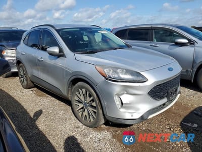 Czwarte zdjęcie samochodu z boku: 2020 FORD ESCAPE AWD 4C 4D SUV 2.0L TITANIUM VIN:1FMCU9J94LUB25014 - miniatura