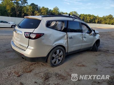 Trzecie zdjęcie samochodu z tyłu: 2014 CHEVROLET TRAVERSE LTZ VIN:1GNKRJKD5EJ351645 - miniatura