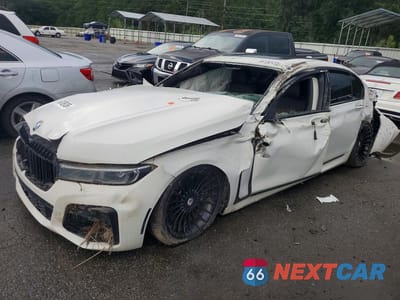 2022 BMW 750 XI WBA7U2C04NCH44975 - główne zdjęcie licytacji z USA - miniatura