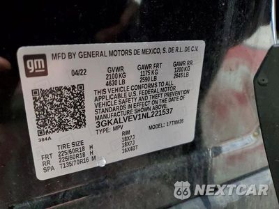 Zdjęcie 13 z 13 samochodu: 2022 GMC TERRAIN SLT VIN:3GKALVEV1NL221537 - miniatura