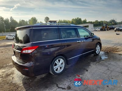 Trzecie zdjęcie samochodu z tyłu: 2011 NISSAN QUEST 3.5 S VIN:JN8AE2KP4B9007175 - miniatura