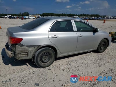 Trzecie zdjęcie samochodu z tyłu: 2009 TOYOTA COROLLA LE VIN:JTDBL40E89J054592 - miniatura