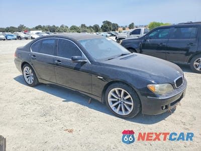 Czwarte zdjęcie samochodu z boku: 2007 BMW 750 I VIN:WBAHL83547DT10653 - miniatura