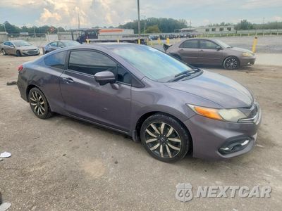 Czwarte zdjęcie samochodu z boku: 2014 HONDA CIVIC EXL VIN:2HGFG3B03EH522680 - miniatura