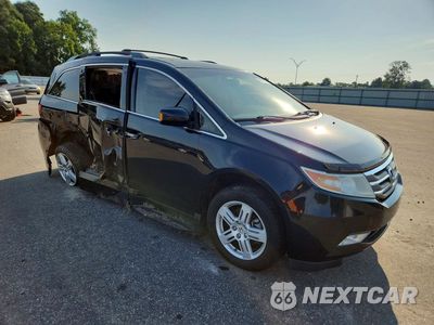 Czwarte zdjęcie samochodu z boku: 2013 HONDA ODYSSEY TOURING VIN:5FNRL5H99DB053849 - miniatura