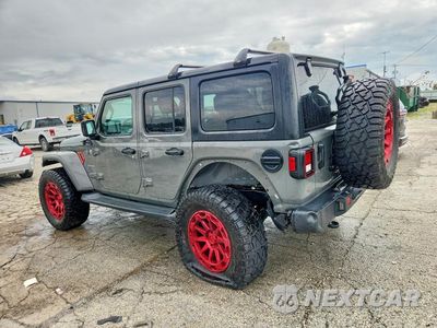 Drugie zdjęcie samochodu z przodu: 2018 JEEP WRANGLER UNLIMITED SAHARA VIN:1C4HJXEN4JW325858 - miniatura