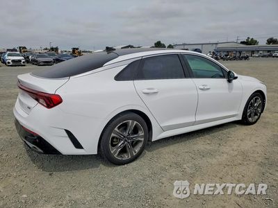 Trzecie zdjęcie samochodu z tyłu: 2021 KIA K5 EX VIN:5XXG34J27MG064750 - miniatura