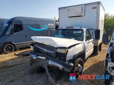 2003 CHEVROLET SILVERADO C3500 REFRIGERATED BOX TRUCK 1GBJC34U43E189161 - główne zdjęcie licytacji z USA - miniatura