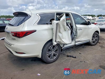 Trzecie zdjęcie samochodu z tyłu: 2017 INFINITI QX60 BASE VIN:5N1DL0MN2HC515215 - miniatura