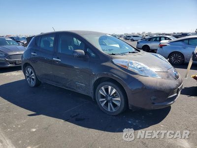 Czwarte zdjęcie samochodu z boku: 2017 NISSAN LEAF SV VIN:1N4BZ0CP9HC301891 - miniatura