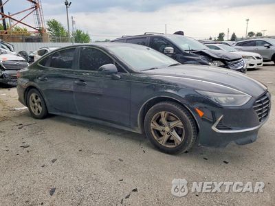 Czwarte zdjęcie samochodu z boku: 2020 HYUNDAI SONATA SE VIN:5NPEG4JA0LH056866 - miniatura