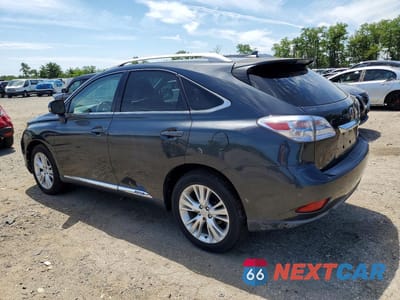 Drugie zdjęcie samochodu z przodu: 2011 LEXUS RX 450H VIN:JTJBC1BA6B2042219 - miniatura