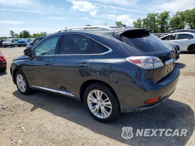 Drugie zdjęcie samochodu z przodu: 2011 LEXUS RX 450H VIN:JTJBC1BA6B2042219 - miniatura