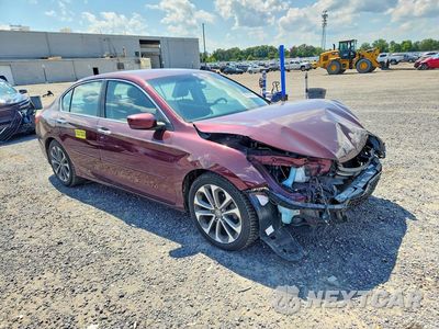 Czwarte zdjęcie samochodu z boku: 2015 HONDA ACCORD SPORT VIN:1HGCR2F54FA085754 - miniatura