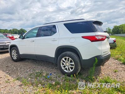 Drugie zdjęcie samochodu z przodu: 2021 CHEVROLET TRAVERSE LT VIN:1GNEVGKW1MJ246645 - miniatura