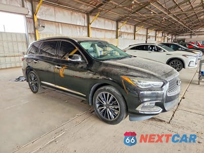 Czwarte zdjęcie samochodu z boku: 2019 INFINITI QX60 LUXE VIN:5N1DL0MN0KC519576 - miniatura