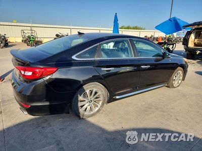 Trzecie zdjęcie samochodu z tyłu: 2016 HYUNDAI SONATA SPORT VIN:5NPE34AF9GH328795 - miniatura