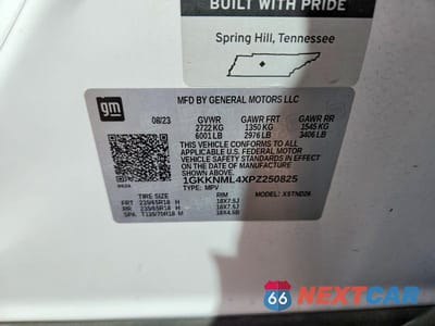 Zdjęcie 14 z 14 samochodu: 2023 GMC ACADIA SLT VIN:1GKKNML4XPZ250825 - miniatura