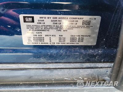 Zdjęcie 13 z 13 samochodu: 2019 BUICK ENCORE PREFERRED VIN:KL4CJASB9KB802742 - miniatura