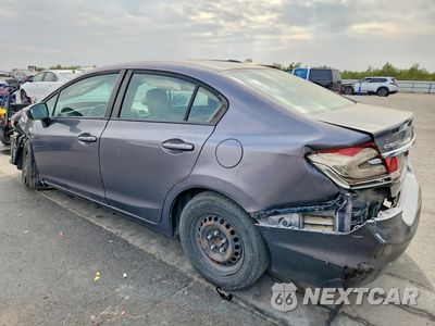 Drugie zdjęcie samochodu z przodu: 2014 HONDA CIVIC LX VIN:19XFB2F54EE253128 - miniatura
