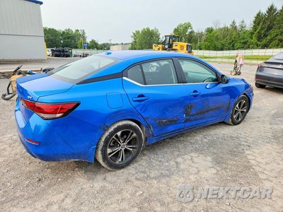 Trzecie zdjęcie samochodu z tyłu: 2022 NISSAN SENTRA SV VIN:3N1AB8CV7NY212365 - miniatura