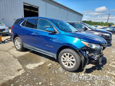 Czwarte zdjęcie samochodu z boku: 2019 CHEVROLET EQUINOX LT VIN:3GNAXUEV4KL378492 - miniatura