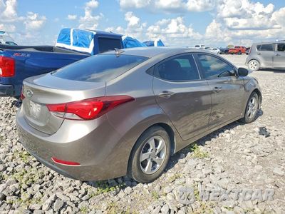 Trzecie zdjęcie samochodu z tyłu: 2014 HYUNDAI ELANTRA SE VIN:5NPDH4AE2EH530105 - miniatura