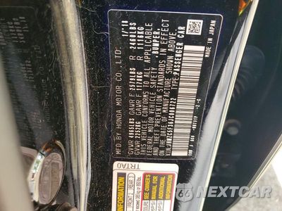 Zdjęcie 13 z 13 samochodu: 2018 HONDA CLARITY TOURING VIN:JHMZC5F36JC006722 - miniatura